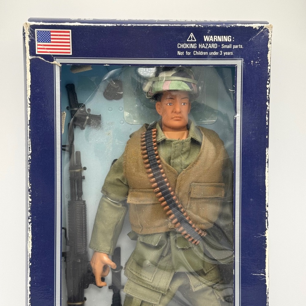 Vietnam War Marine Machine Gunner Soldiers Of The World 1998 Action Figure - Picture 7 of 9